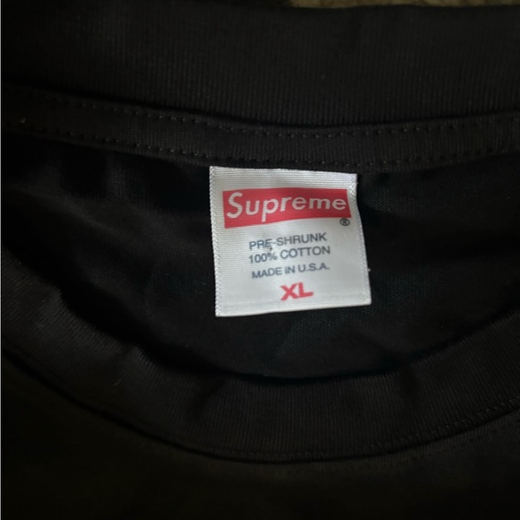 Supreme SpongeBob Castelli Racing L/S Tee Black Size Men’s XL - Picture 2 of 5